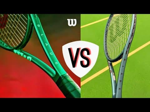 Wilson Blade 98 V9 vs V10 - Alex Tennis